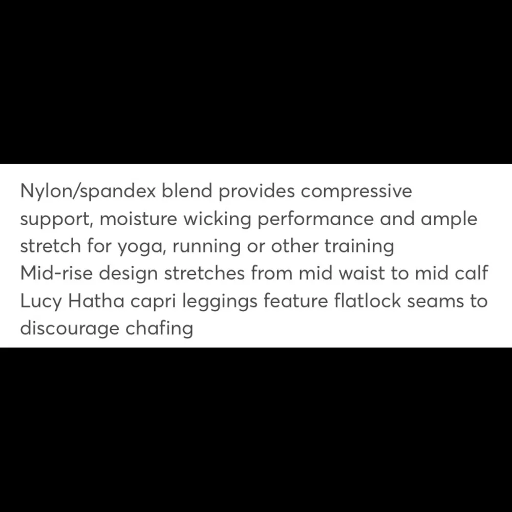 Lucy Leggings.  Size Small.  Excellent condition !!! - Picture 4 of 6